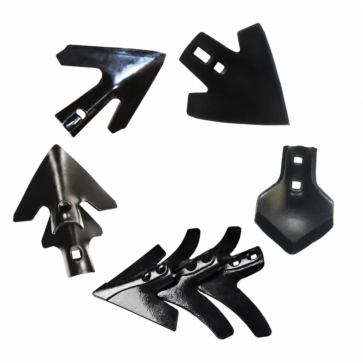 ABLSON Cultivator Shovel Blade Point Component for Farming Operations Tillage Tool Use With Tractors Parts