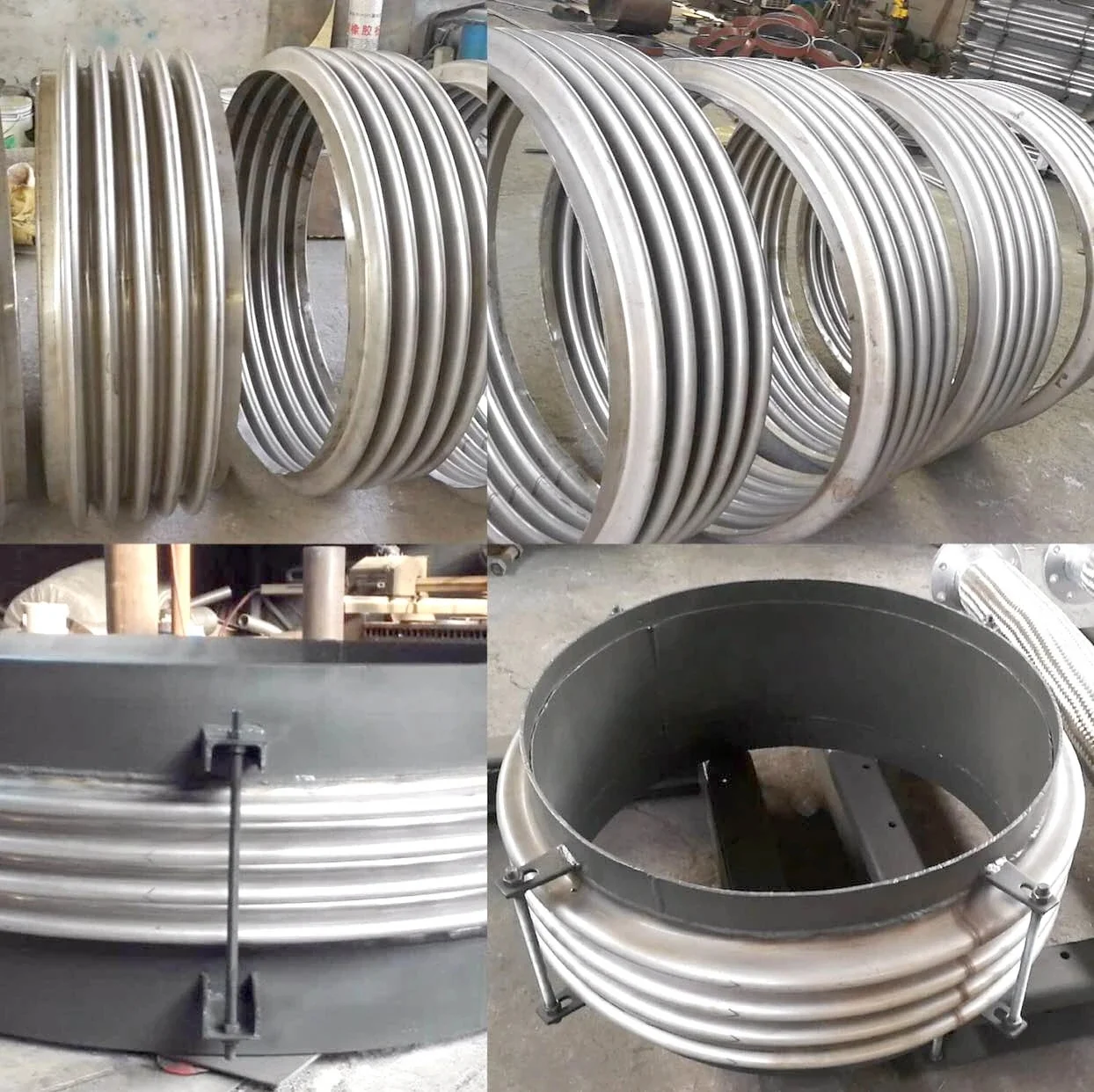 Flexible Metal Corrugated Compensator Stainless Steel 304 316l Welded Expansion Bellows