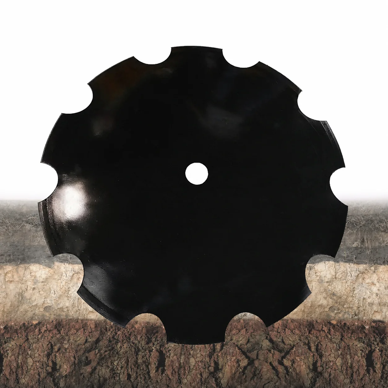 ABLSON Harrow Disc Blade and Plow Disc for Tractor or Cultivator Blades With Plough Spare Part for Massey Ferguson Tractor Parts