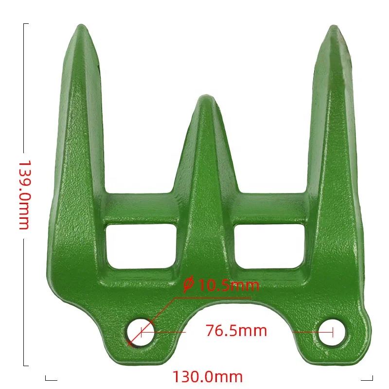 H213405 Combine Harvester Parts Triple Knife Finger Harvester Knife Guard for World Combine Harvester Spare Parts