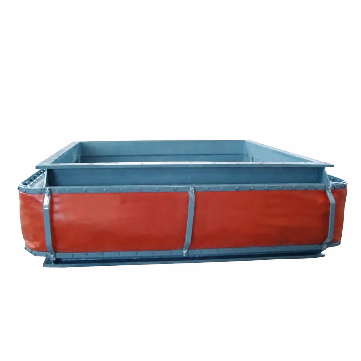 Runtaida Rectangular Flange Type High Temperature Heat air Compensator Fabric Expansion Joints