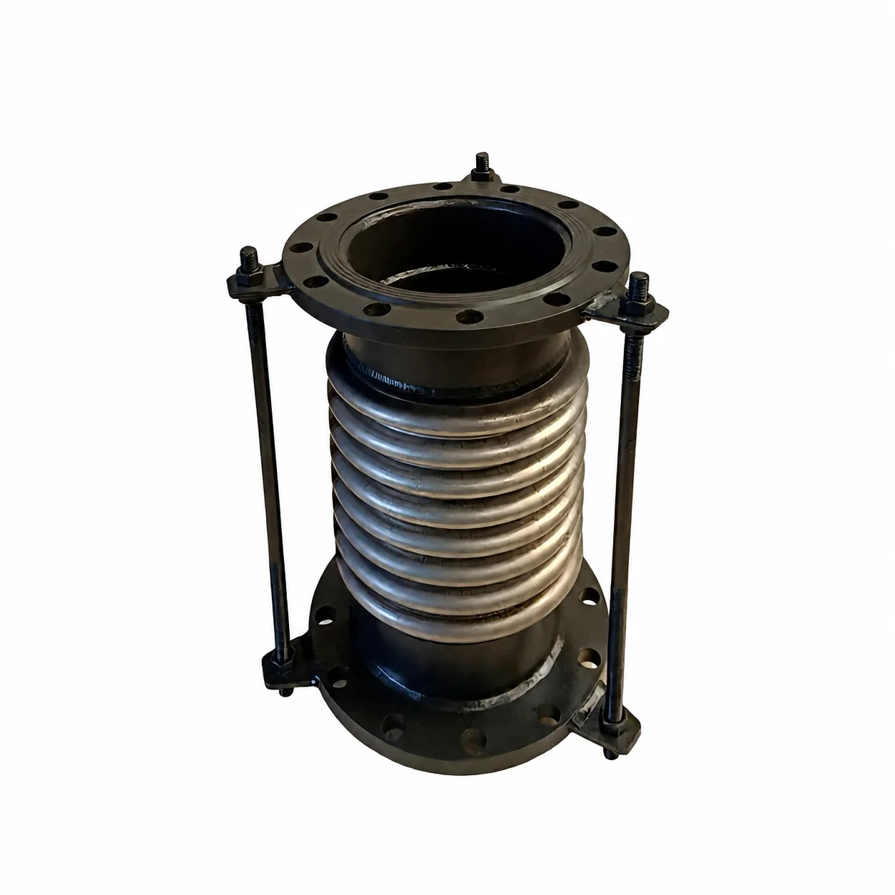Tie Rod Stainless Steel Bellows Expansion Joint Flange Flexible Pipe Connector