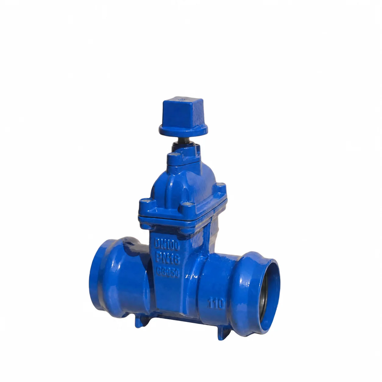 JIS 10k 1 Inch 3 Inch 6 Inch 10 Inch 12 Inch PN16 Socket End Pvc Pipe Cast Iron Gate Sluice Valve