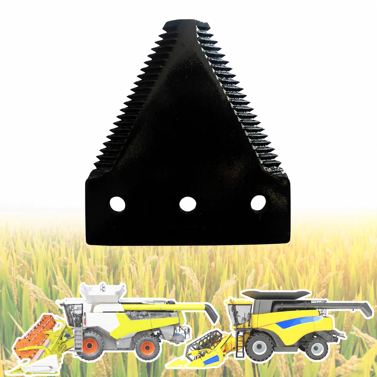 ABLSON Cut-Outs Combine Harvester Blades for Yanmar Combine Harvester Parts Apply to Cnh