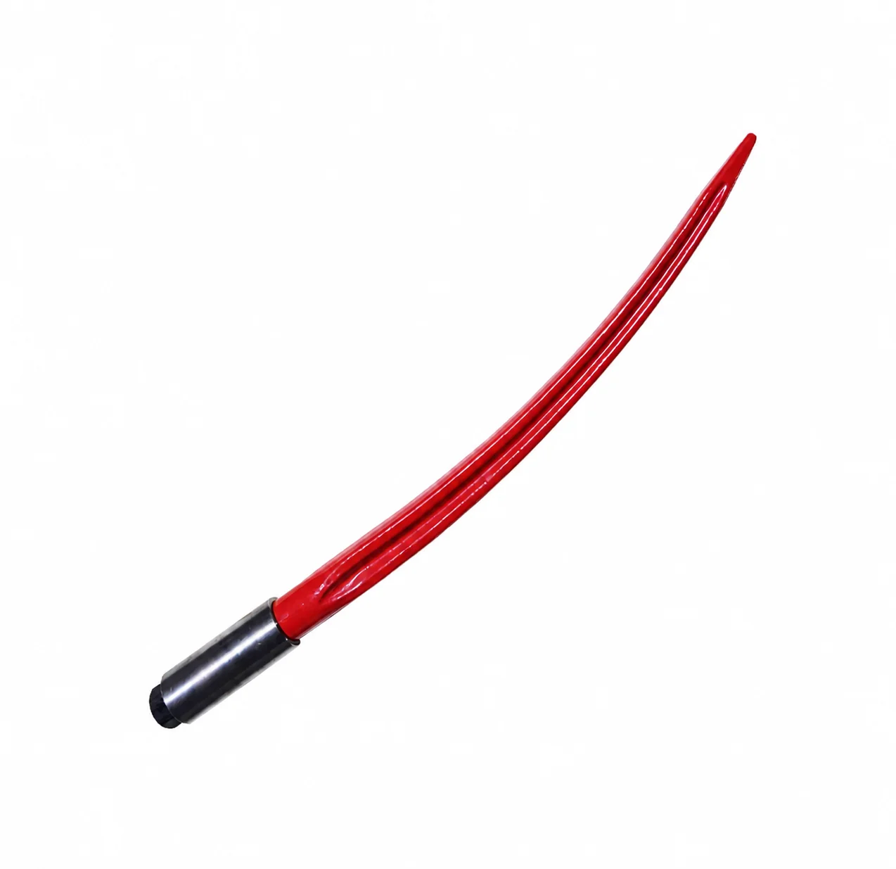 Curved  Hay Loader Tine  Hay Bale Spear with Bushing for Tractor Hay Forks Quality Assurance Loader Tines and Fork Tine