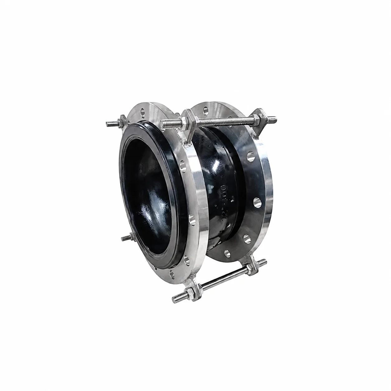 Anti Vibration Absorber Pipeline Bellows Flexible Flanged Rubber Expansion Joint for HVAC Water System
