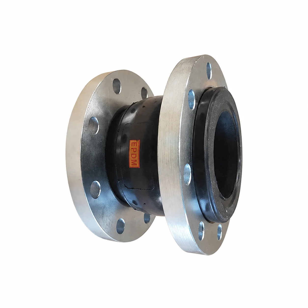 PN16 SS304 Flanged EPDM Single Sphere Flexible Expans Rubber Joint
