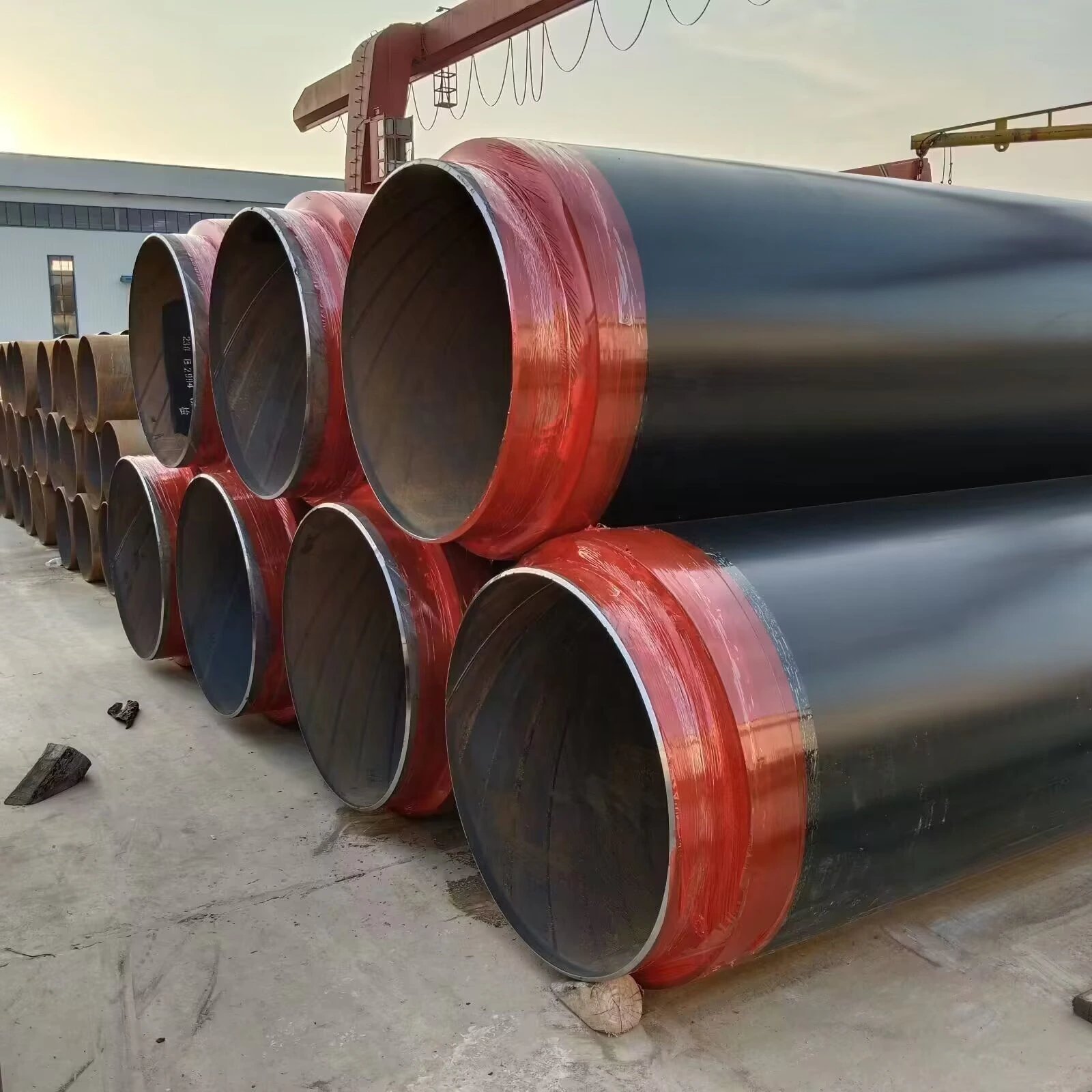 Prefabricated Insulated Steel Pipe for Underground Oil