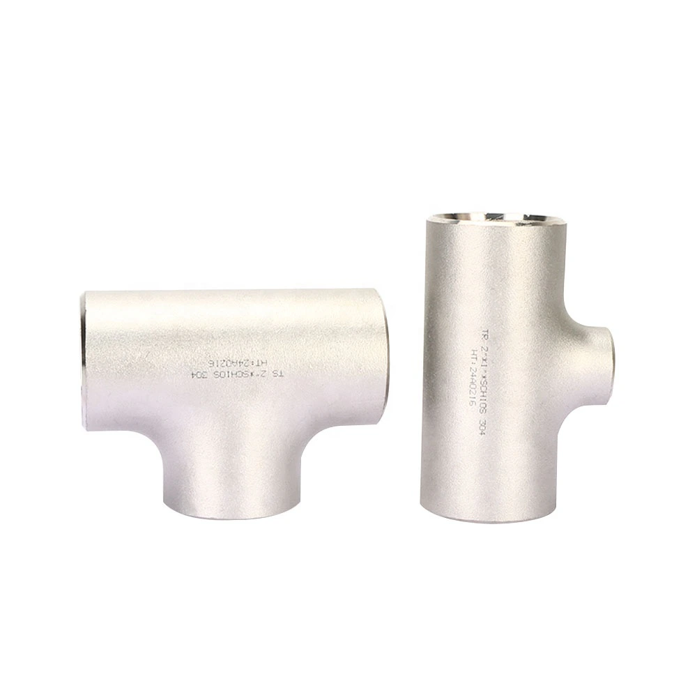 ASME B16.9 WPB Reducing Seamless Forged Carbon Steel Butt-Welding Tee