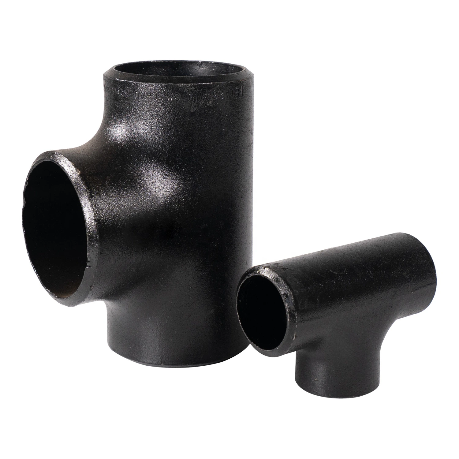 ASME B16.9 ASTM A234 WPB Butt-Weld Seamless Reducing Pipe Tee
