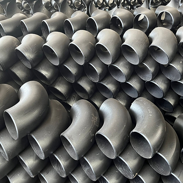 Carbon Steel 90-Degree Long-Radius Elbow for Gas