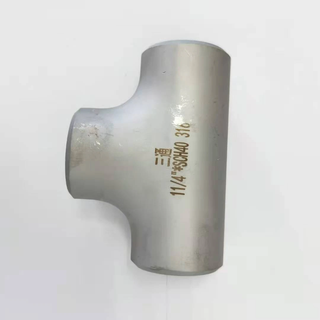 SCH40 / SCH80 Butt-Weld Pipe Fittings Tee Enquiry | A403 WP316, Stainless & Carbon Steel